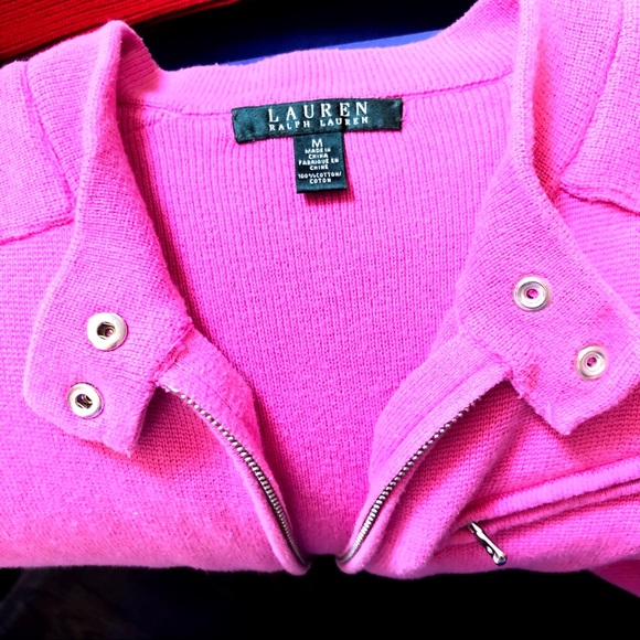 ❤️ Ralph LAUREN cotton zipped cardiga… - Picture 3 of 8